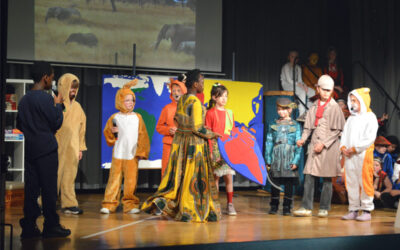 Farbenfrohes Musical begeistert Publikum in der Jahnturnhalle